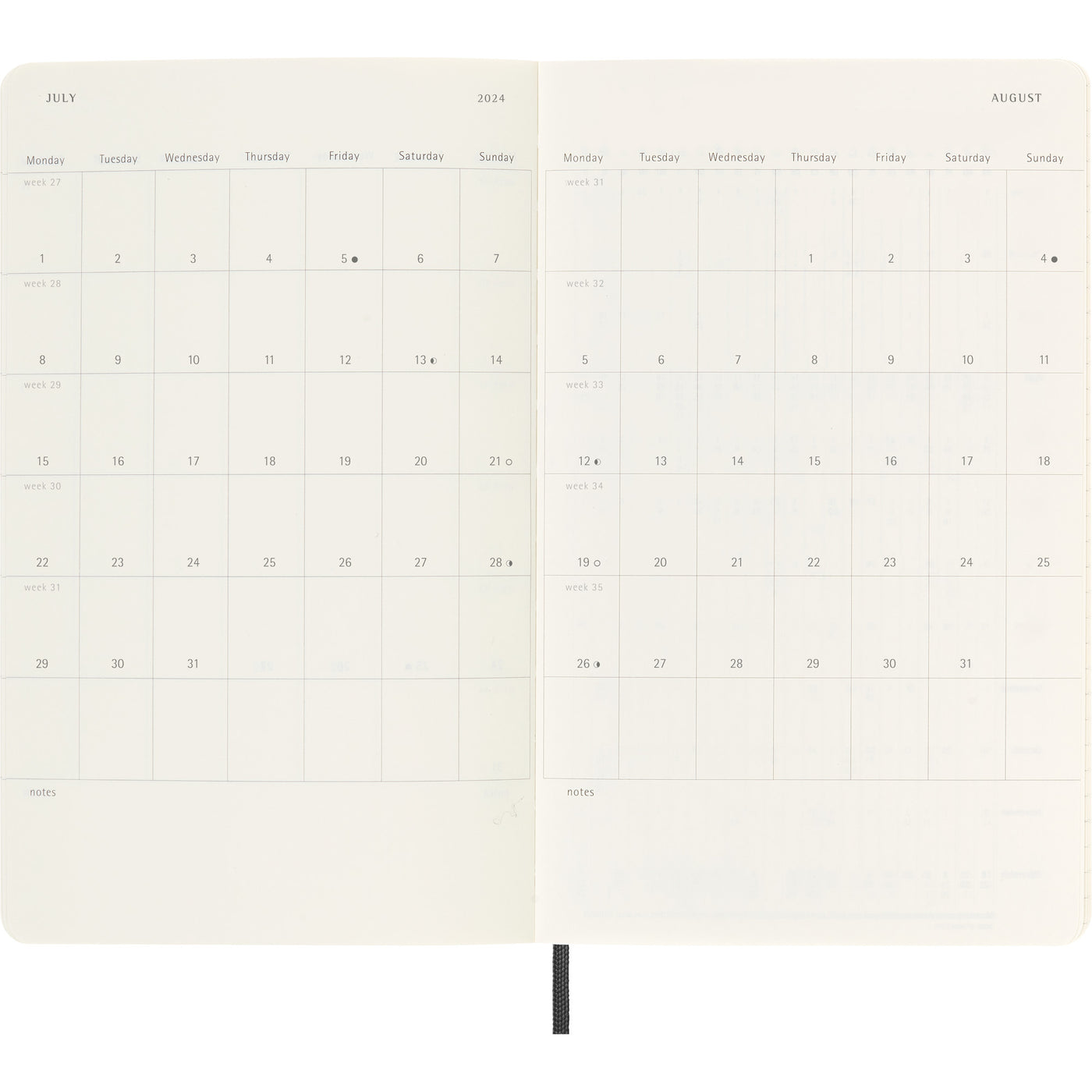 Moleskine Daily Softcover Planner - Large