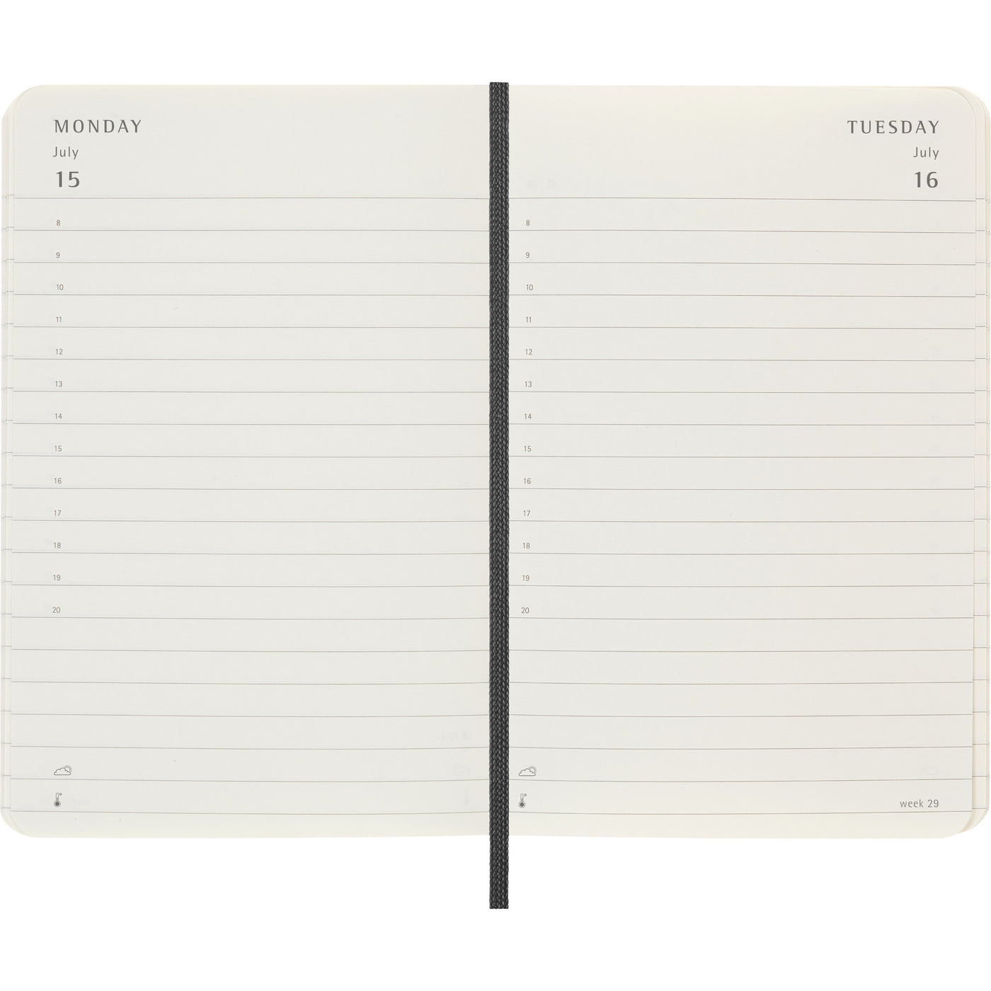 Moleskine Daily Softcover Planner - Pocket