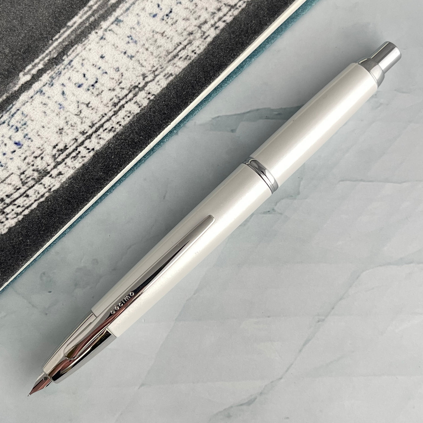 Pilot Vanishing Point Decimo Fountain Pen - White