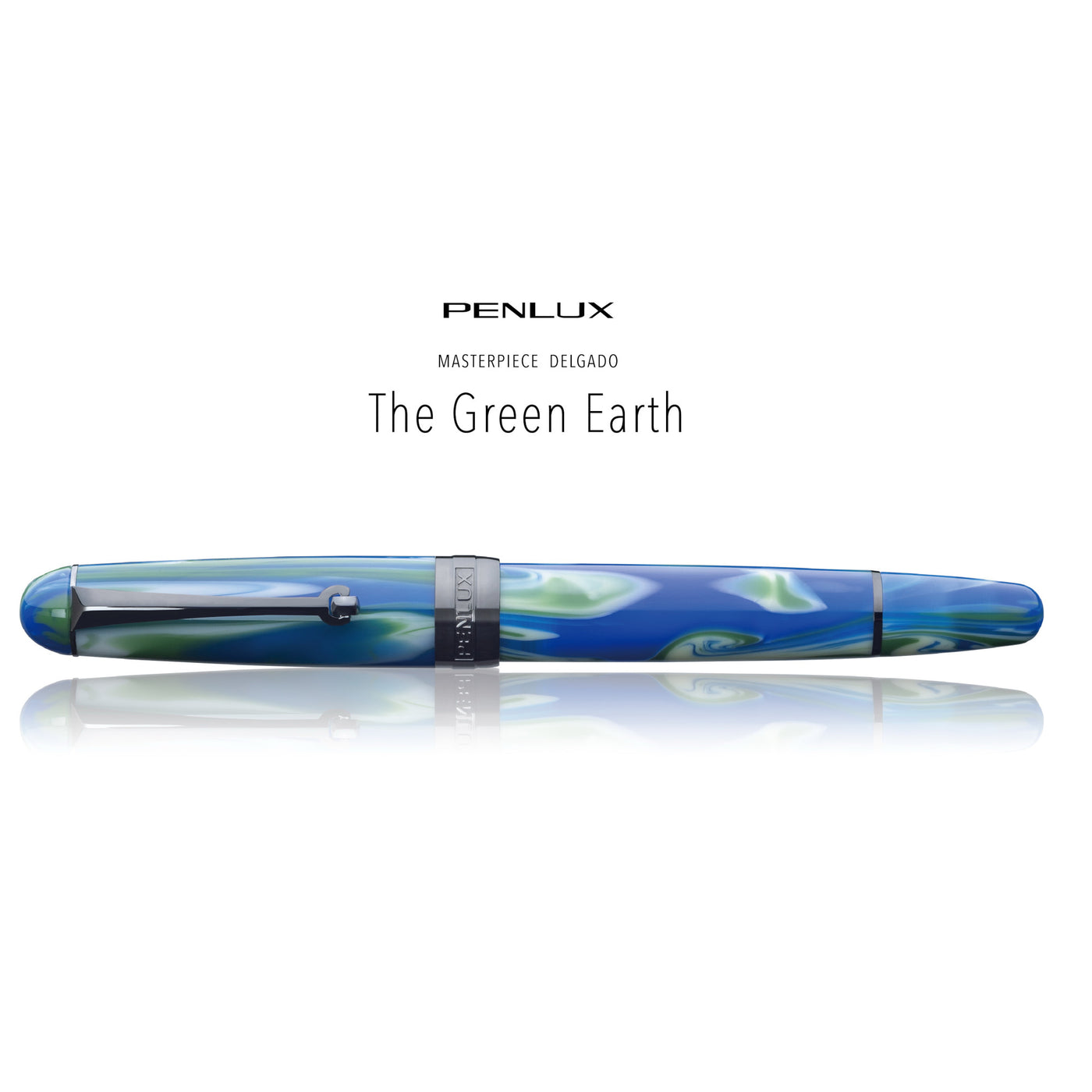 Penlux Masterpiece Delgado Fountain Pen - The Green Earth (Limited Edition)