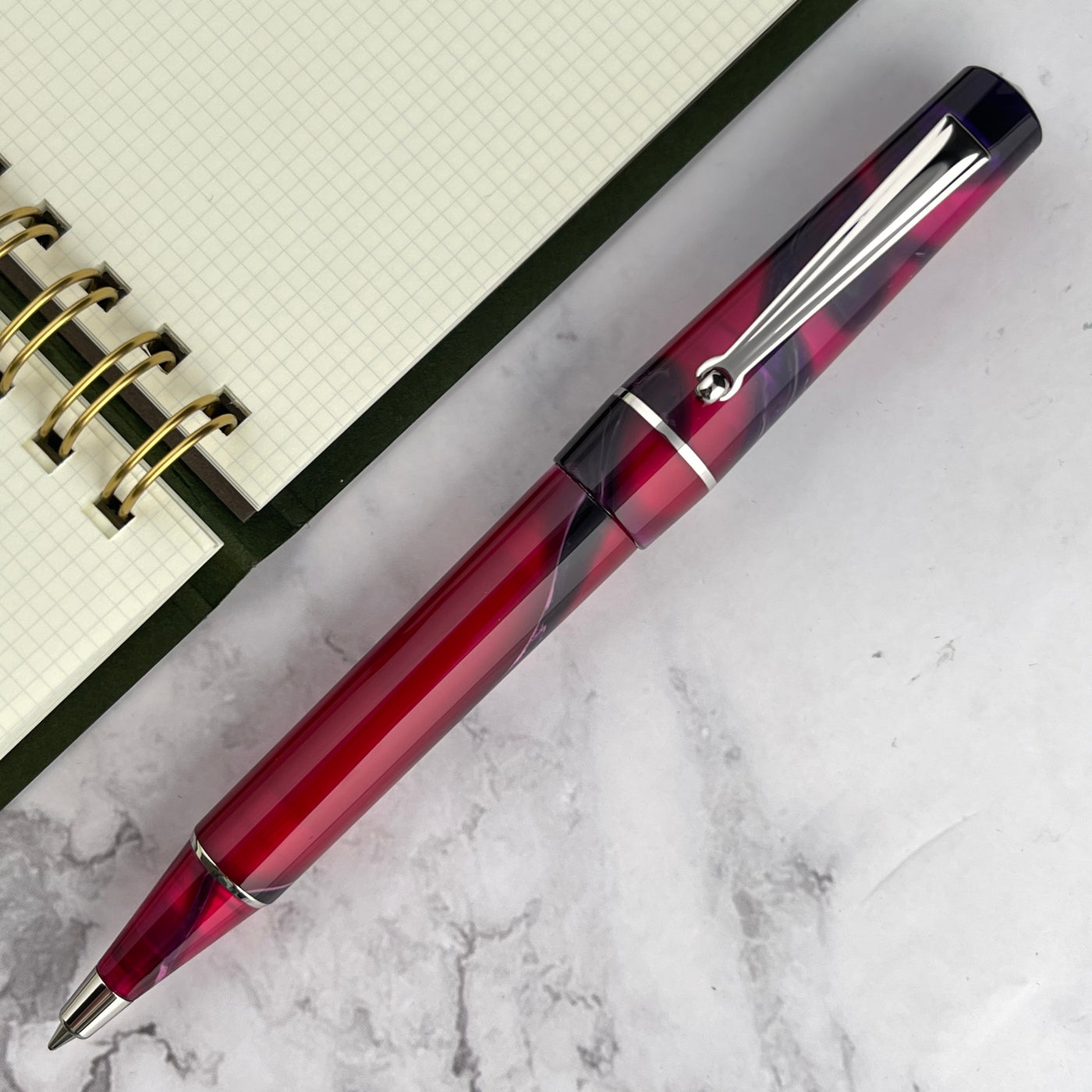 Delta Duna Ballpoint Pen - Magenta