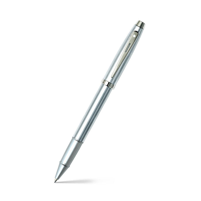 Sheaffer 100 Rollerball Pen - Brushed Chrome