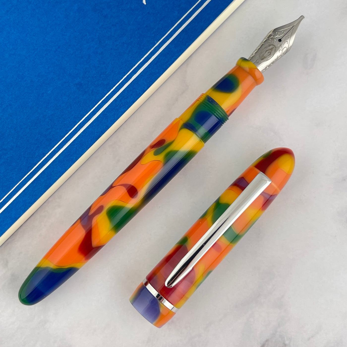 Edison Menlo Fountain Pen - Fingerpaints