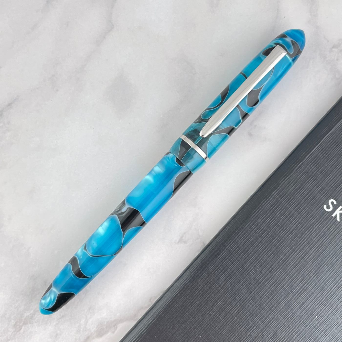 Edison Menlo Fountain Pen - Blue Grotto