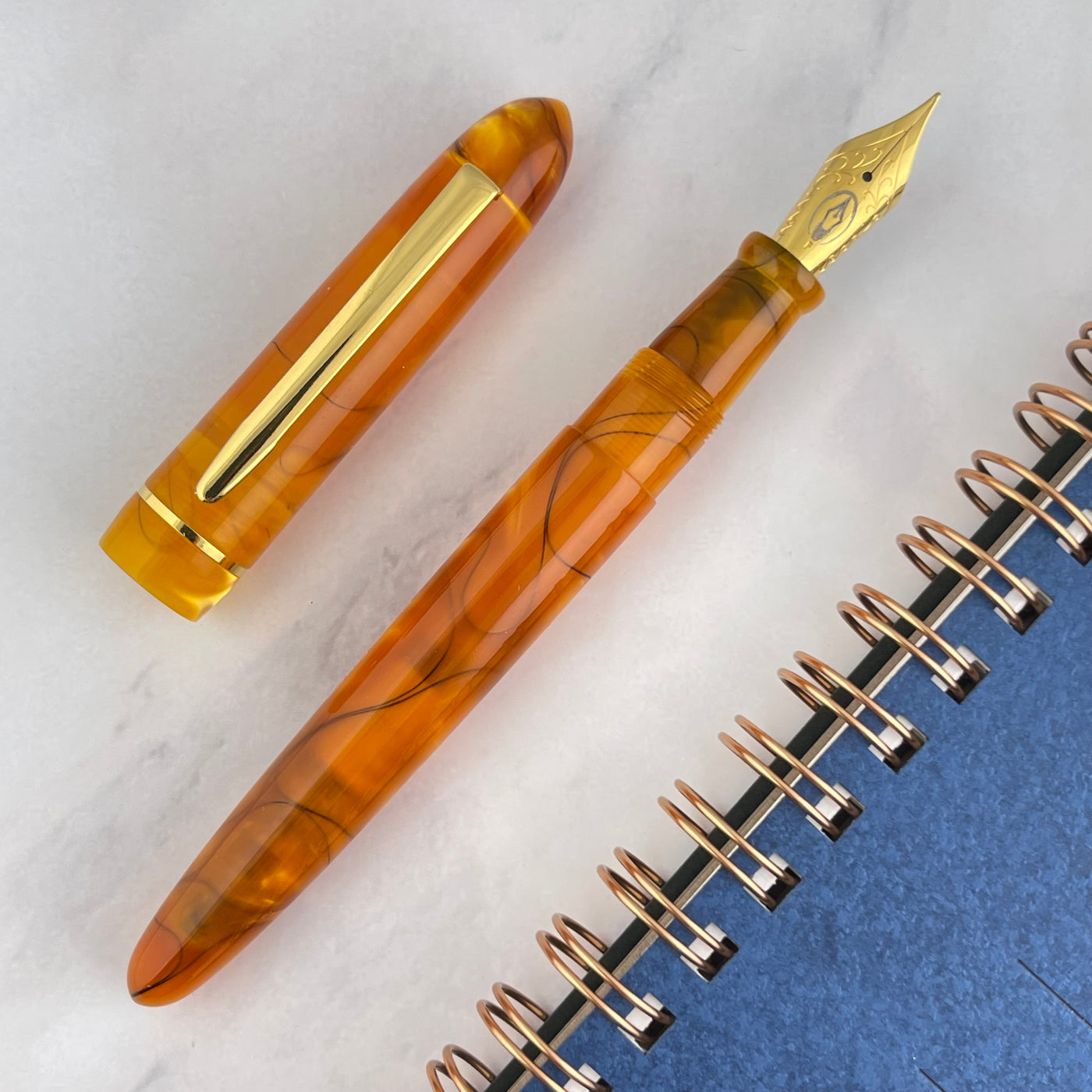 Edison Menlo Fountain Pen - Sweet Honey