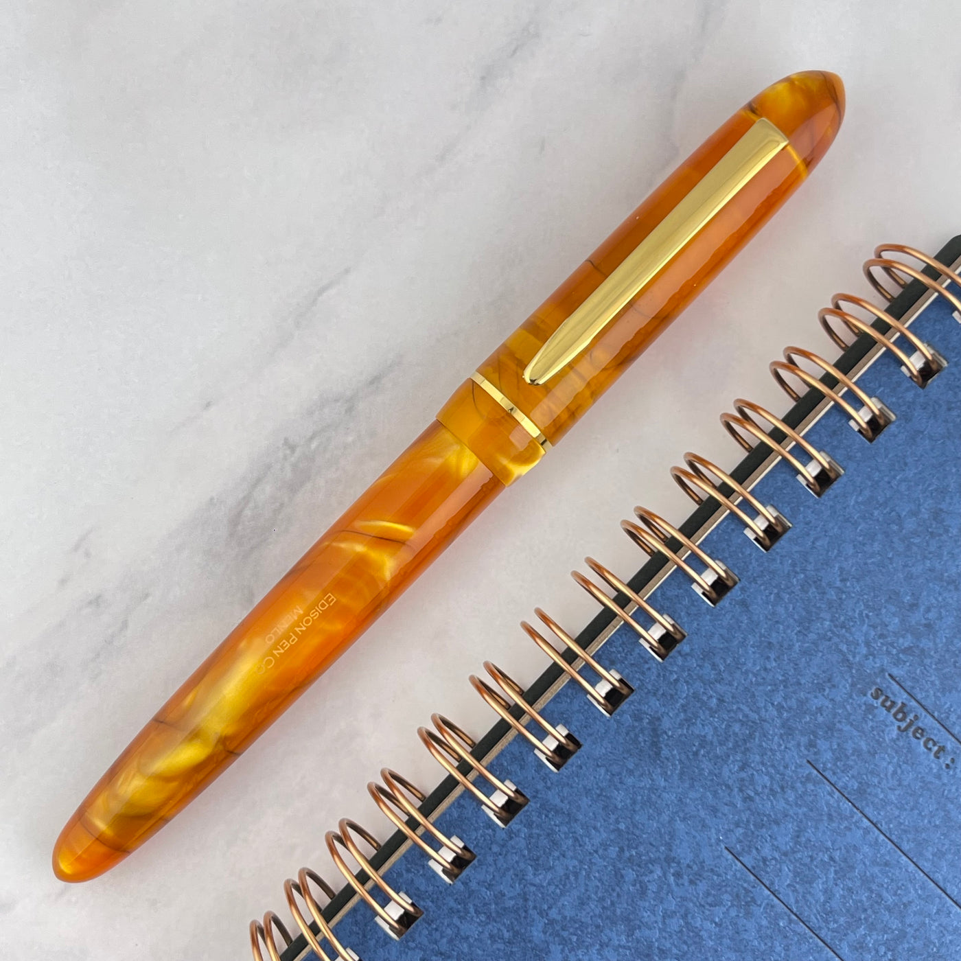 Edison Menlo Fountain Pen - Sweet Honey