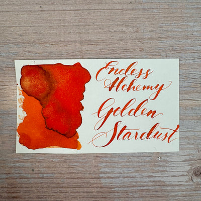 Endless Alchemy Stardust Golden Sunburst - 45ml Bottled Ink