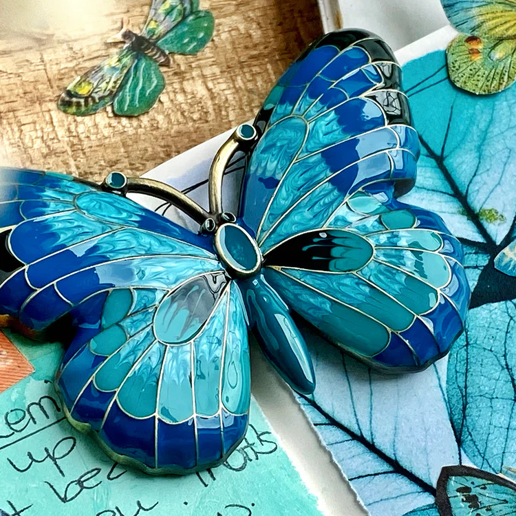 Esterbrook Butterfly Book Holder - Teal