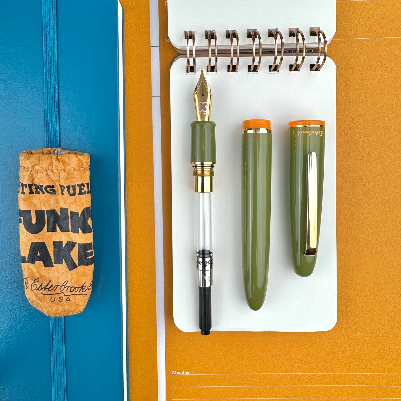 Esterbrook Estie Fountain Pen - Quirky Leaf (Bundle Set)