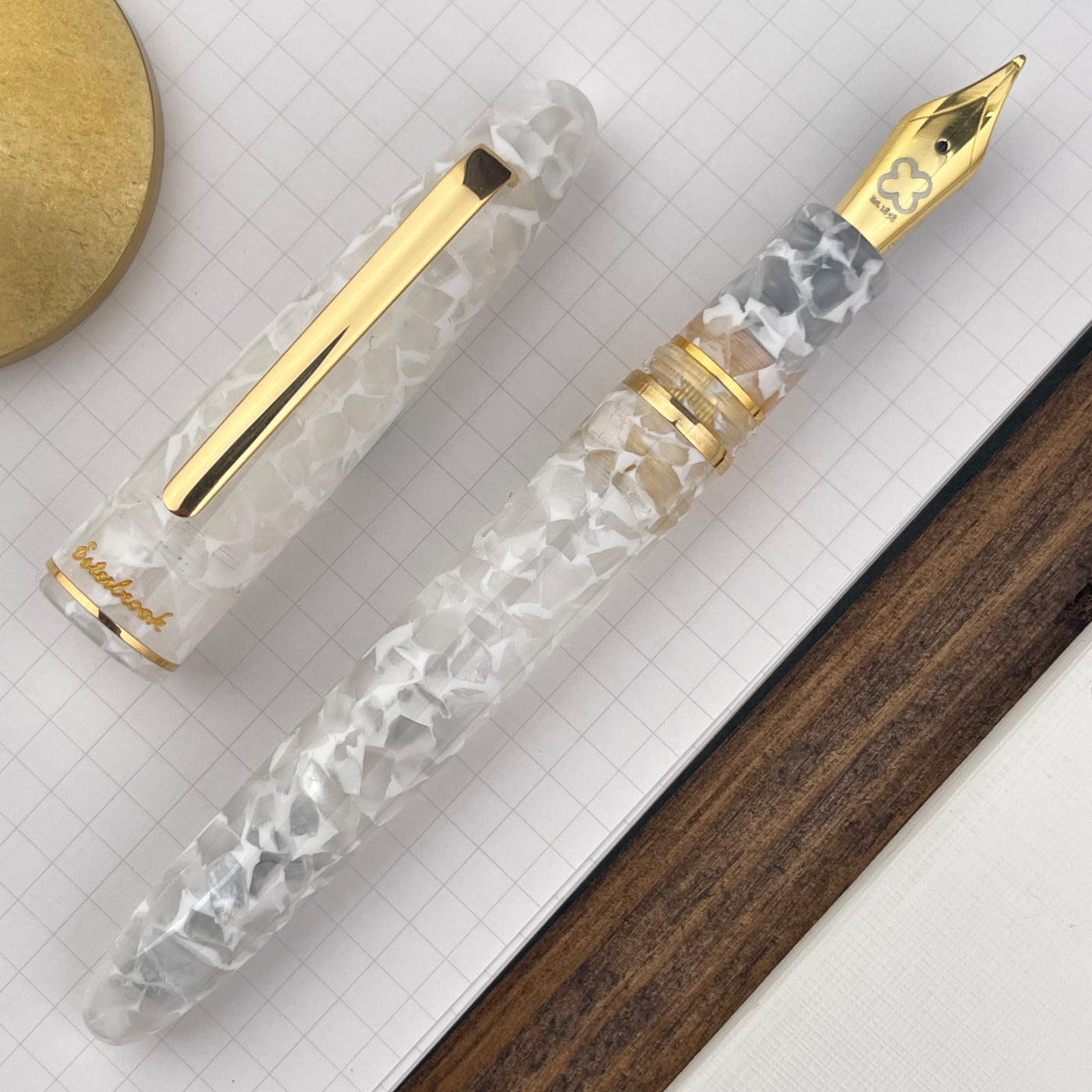 Esterbrook Estie Fountain Pen - Winter White (Special Edition)