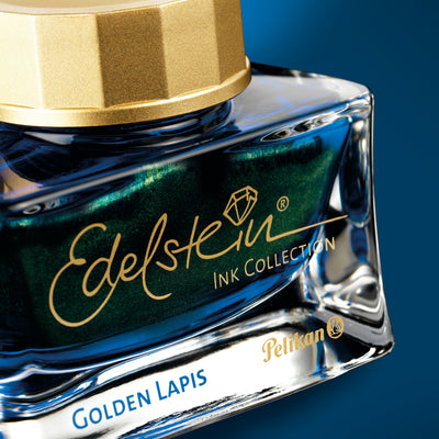 Pelikan Edelstein Golden Lapis - 50ml Bottled Ink (Special Edition)