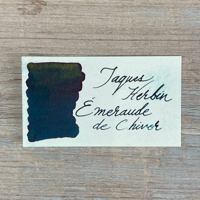 Jacques Herbin 1670 Emerald of Chivor - 50ml Bottled Ink