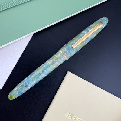 Esterbrook Estie Fountain Pen - Sea Glass w/ Gold Trim