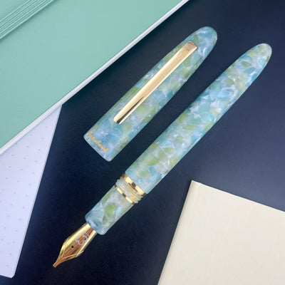 Esterbrook Estie Fountain Pen - Sea Glass w/ Gold Trim