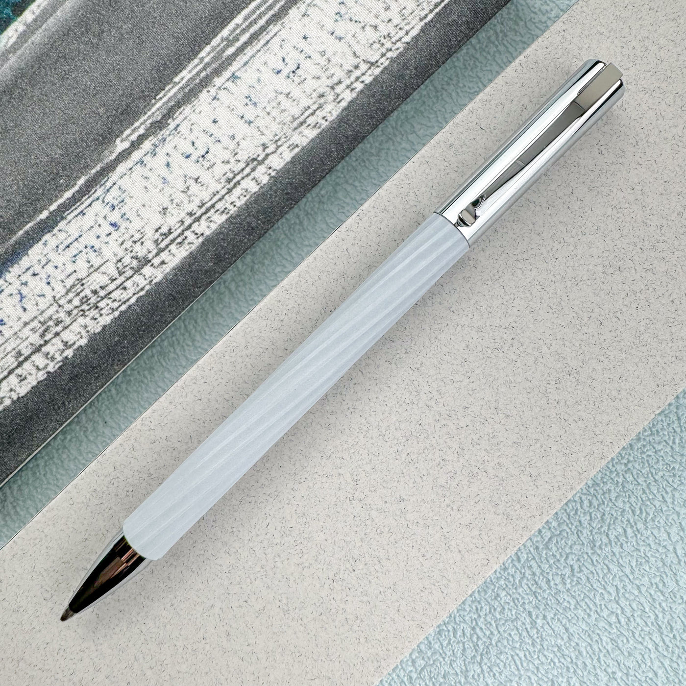 Faber-Castell Ambition Ballpoint Pen - Italic Ice Blue (Limited Edition)