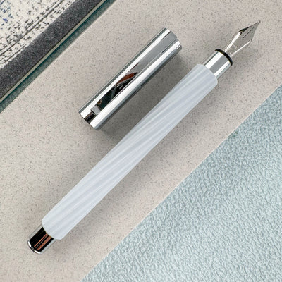 Faber-Castell Ambition Fountain Pen - Italic Ice Blue (Limited Edition)