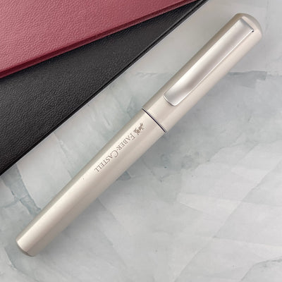 Faber-Castell HEXO Fountain Pen - Matte Silver