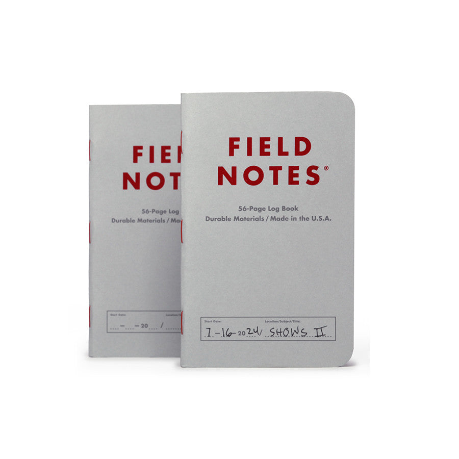 Field Notes Quarterly Edition - Index Edition - Log Book (Special Edition)