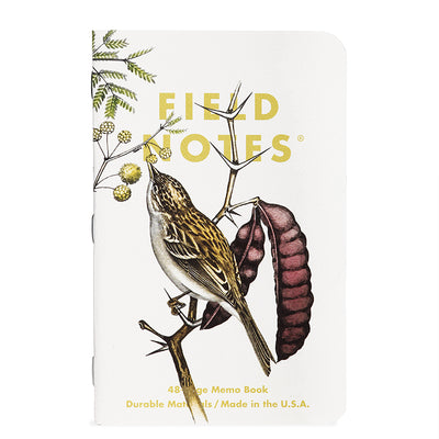 Field Notes Quarterly Edition - Birds and Trees of North America - Pack A (Special Edition)