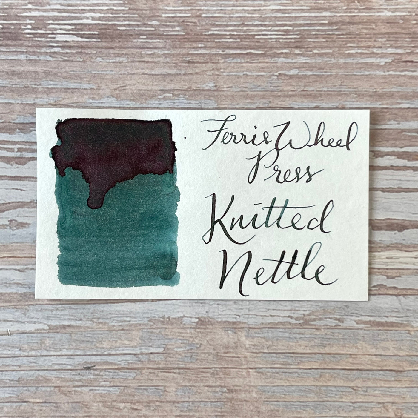 Ferris Wheel Press Knitted Nettle- 20ml bottled Ink (Special Edition)