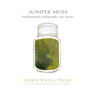 Ferris Wheel Press Juniper Moss - 28ml Calligraphy Bottled Ink