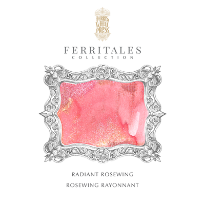 Ferris Wheel Press Radiant Rosewing- 20ml bottled Ink (Special Edition)