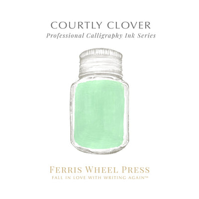 Ferris Wheel Press Courtly Clover - 28ml Calligraphy Bottled Ink