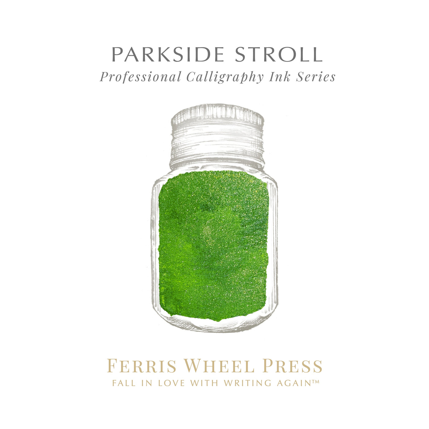 Ferris Wheel Press Parkside Stroll - 28ml Calligraphy Bottled Ink