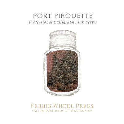 Ferris Wheel Press Port Piroutte - 28ml Calligraphy Bottled Ink