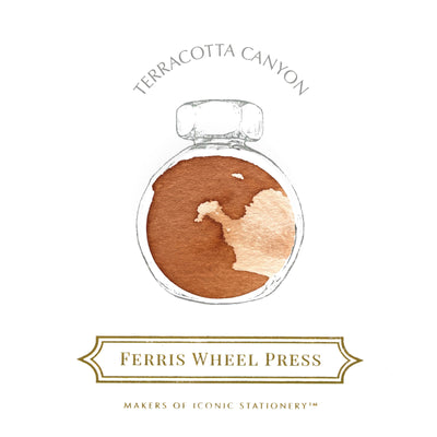 Ferris Wheel Press Terracotta Canyon - 38ml Bottled Ink