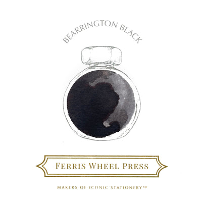 Ferris Wheel Press Bearrington Black - 38ml Bottled Ink