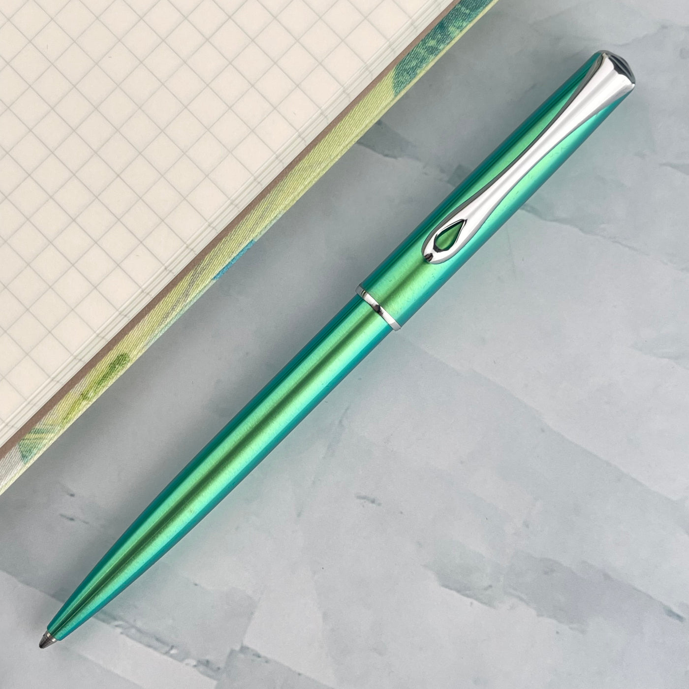 Diplomat Traveller Ballpoint Pen - Funky Green