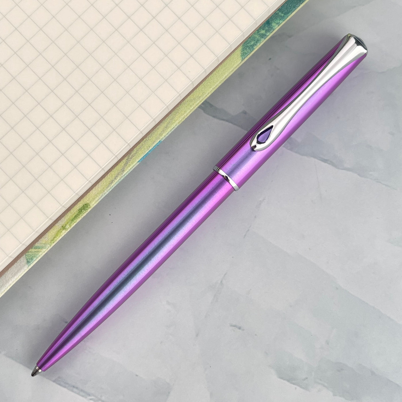 Diplomat Traveller Ballpoint Pen - Funky Petrol