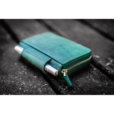 EDC Wallet - Forest Green | Atlas Stationers.