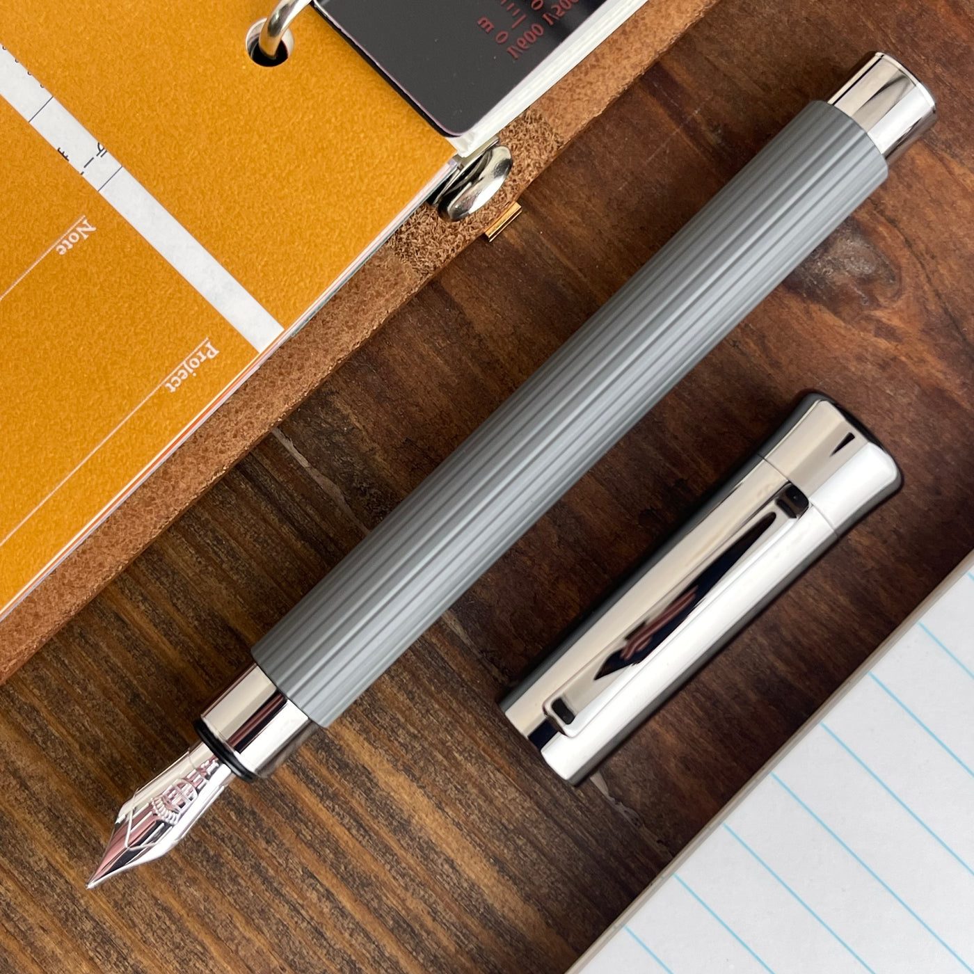 Graf von Faber-Castell Tamitio Fountain Pen -Stone Grey