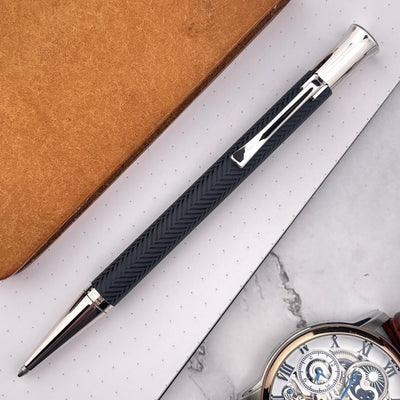 Graf von Faber-Castell Guilloche Ballpoint Pen - Anthracite