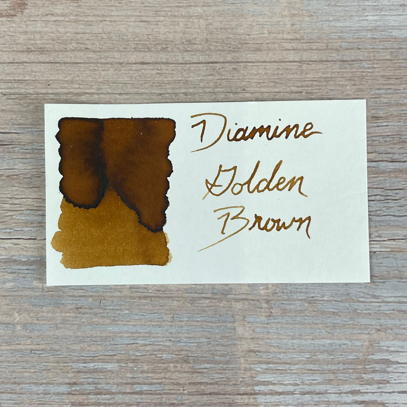 Diamine Golden Brown - 80ml Bottled Ink