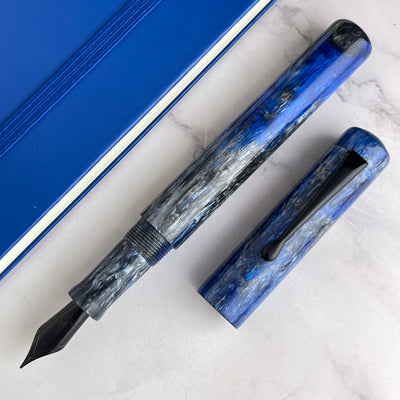 Hinze Pen Company Fountain Pen - Blue Storm (Atlas Exclusive)