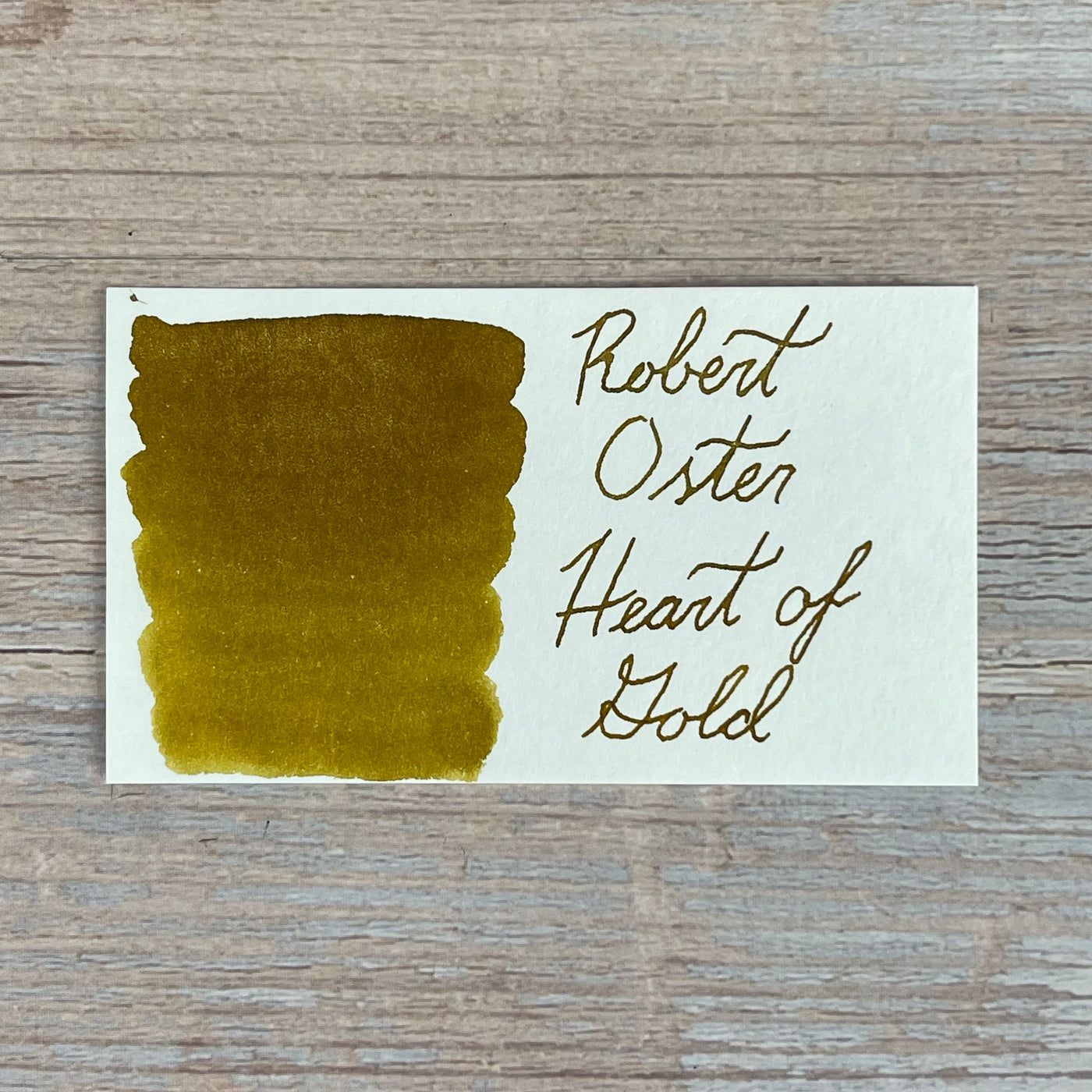 Robert Oster Heart of Gold - 50ml Bottled Ink