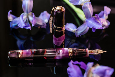 Visconti Homo Sapiens Fountain Pen - Iris Garden (Limited Edition)