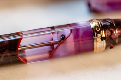 Visconti Homo Sapiens Fountain Pen - Iris Garden (Limited Edition)