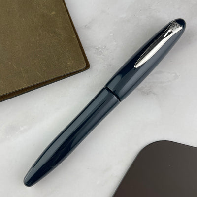 Platinum Izumo Iro Urushi Fountain Pen - Aitetsu Iro