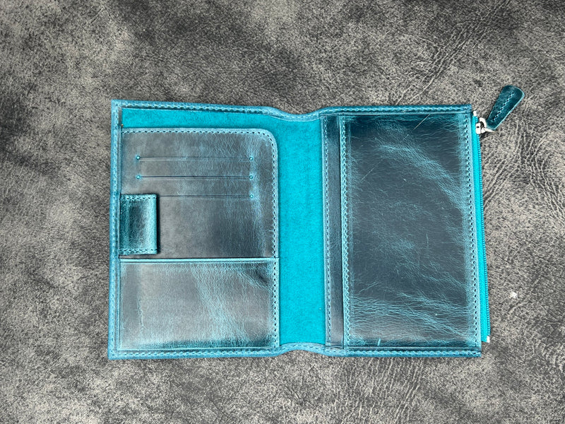 Galen Leather Traveler's Wallet Insert - Passport Size