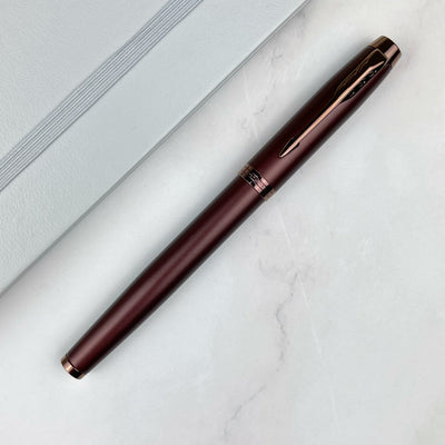 Parker IM Fountain Pen - Monochrome Burgundy