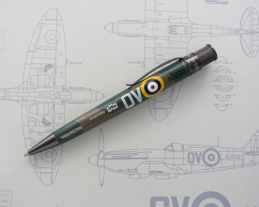 Retro 51 Tornado Imperial War Museums Rollerball Pen - QV Spitfire