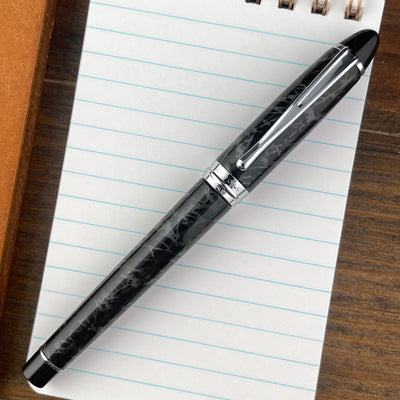 Aurora Ipsilon Fountain Pen - Grey Lacquer