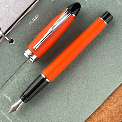 Aurora Ipsilon Fountain Pen - Satin Orange