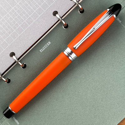 Aurora Ipsilon Fountain Pen - Satin Orange