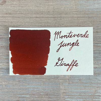 Monteverde Jungle Ink Collection Giraffe (Orange) - 30ml Bottled Ink