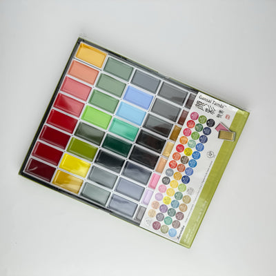 Kuretake Gansai Tambi 48 Color Set